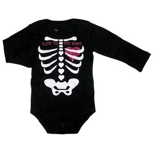 Halloween "Cute To The Bone" Onsie - 3M